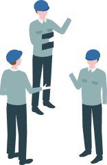 工程・出面・写真の一元管理機能